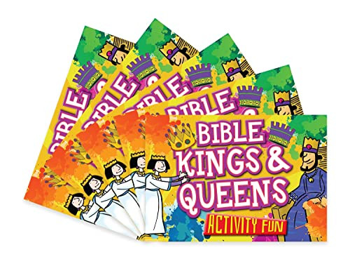 Bible Kings & Queens Activity Fun (5 Pack) by Tim Dowley, 9781781284308