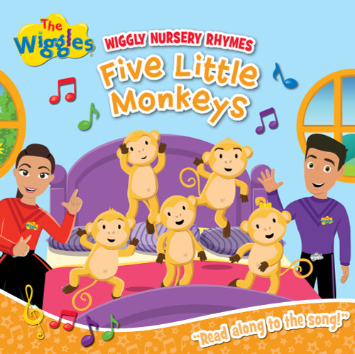 Wiggly Nursery Rhymes: Five Little Monkeys by The Wiggles, 9781922943866