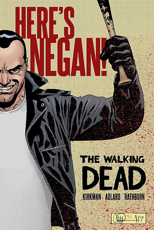 Walking Dead: Here's Negan by Robert Kirkman, Charlie Adlard, Cliff Rathburn, Dave Stewart, 9781534303270