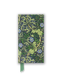 William Morris: Seaweed (Foiled Slimline Journal) by Flame Tree Studio, 9781804179154