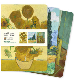 National Gallery: Van Gogh Set of 3 Midi Notebooks by Flame Tree Studio, 9781804179215