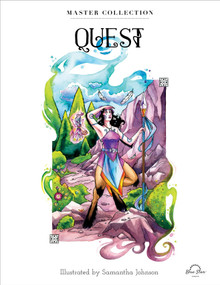Quest (Stress Relieving Adult Coloring Book, Master Collection) by Samantha Johnson, Blue Star Press, 9781944515119
