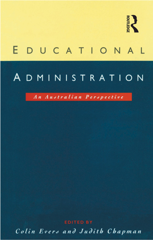 Educational Administration by Judith Chapman, 9781863735247