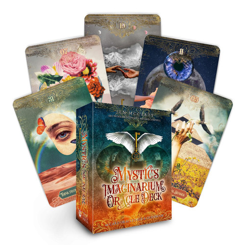 Mystic's Imaginarium Oracle Deck ((44 Full-Color Cards and 90-Page Guidebook)) by Jen McCarty, Stephanie Wicker-Campbell, 9780645885064