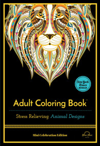 Stress Relieving Animal Designs (Adult Coloring Book, Mini Edition) by Blue Star Press, 9781944515201