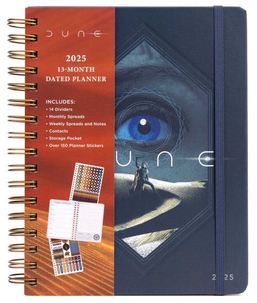 2025 Dune: Part 2 13-Month Weekly Planner by Insights, 9798886637137