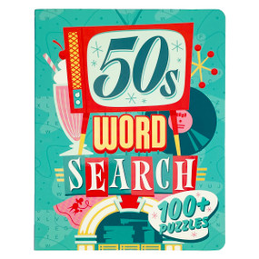 50s Word Search by Jonathan Ball, Parragon Books, 9798890190123