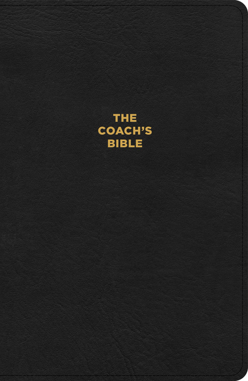 CSB Coach's Bible, Black LeatherTouch (Devotional Bible for Coaches) by Fellowship of Christian Athletes, CSB Bibles by Holman, 9781087777580