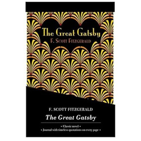 The Great Gatsby - Lined Journal & Novel by F. Scott Fitzgerald, 9781914602412