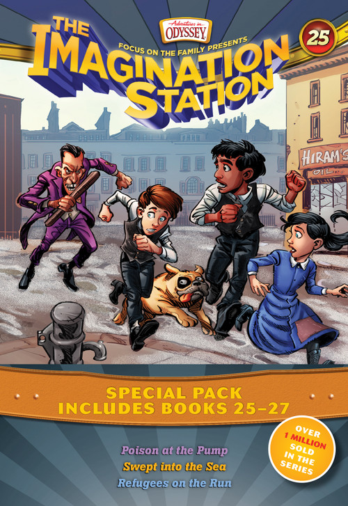 Imagination Station Books 3-pack: Poison at the Pump / Swept into the Sea / Refugees on the Run by Marianne Hering, 9781646071357