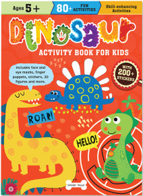 Dinosaur Activity Book For Kids by Wonder House Books, 9789358563566