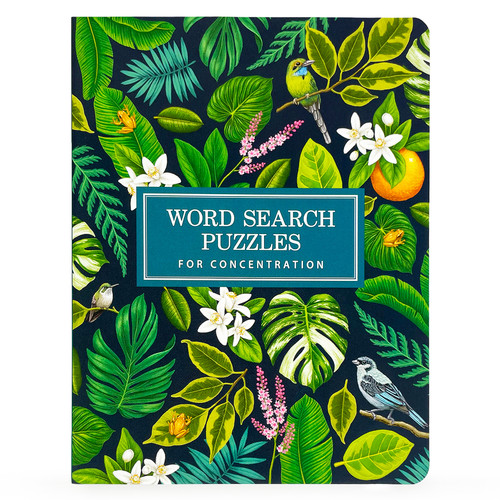 Word Search Puzzles for Concentration by Parragon Books, Vasilisa Romanenko, 9781646389209