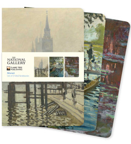 National Gallery: Monet Set of 3 Midi Notebooks by Flame Tree Studio, 9781804179222