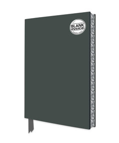 Charcoal Blank Artisan Notebook (Flame Tree Journals) by Flame Tree Studio, 9781804179550
