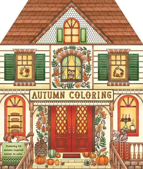 Autumn Coloring (Featuring 24 Sweater-Weather Scenes to Color) by IglooBooks, Pimlada  Phuapradit, 9781837956333