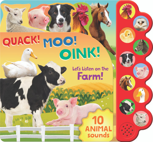 Quack! Moo! Oink! (Let's Listen on the Farm!) by Cottage Door Press, 9781680525113