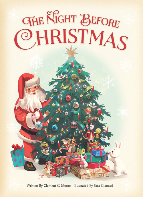 The Night Before Christmas - 9781680527032 by Cottage Door Press, Clement Moore, Sara Gianassi, 9781680527032