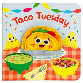 Taco Tuesday Puppet Book by Cottage Door Press, Brick Puffinton, Amy Blay, 9781680527124