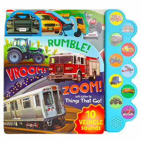 Rumble! Vroom! Zoom! (Let's Listen to Things That Go!) by Cottage Door Press, Thais Damião, 9781680526813