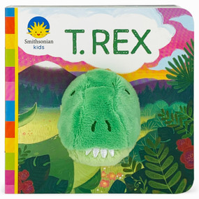 Smithsonian Kids T.Rex Puppet Book by Cottage Door Press, Jaye Garnett, Anna Daviscourt, Smithsonian, 9781680528114