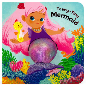 Teeny-Tiny Mermaid Puppet Book by Joanie Stone, Brick Puffinton, Cottage Door Press, 9781680529388