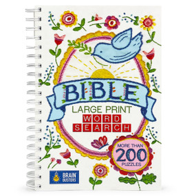 Bible Large Print Word Search (More than 200 puzzles) by Parragon Books, 9781646380220