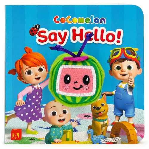 CoComelon Say Hello! Puppet Book by Cottage Door Press, Rose Nestling, CoCoMelon Licensed Art, 9781646384280