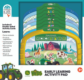 John Deere Kids Early Learning Activity Pad by Cottage Door Press, Rose Nestling, Alexandra Bye, Tommy Doyle, Takako Fisher, Bao Luu, Craig Shuttlewood, Joy Steuerwald, Dan Taylor, Jen Taylor, Steven Wood, 9781646384518