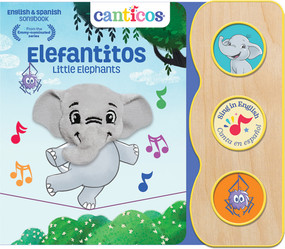 Canticos Elefantitos / Little Elephants (Bilingual) by Cottage Door Press, Susie Jaramillo, Canticos Licensed Art, 9781646386468