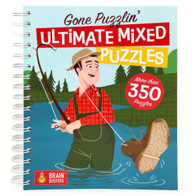 Gone Puzzlin' Ultimate Mixed Puzzles by Parragon Books, 9781646385003