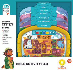 Bible Stories Early Learning Activity Pad (Little Sunbeams) by Cottage Door Press, Hana Augustine, Christian Cullen, 9781646386727