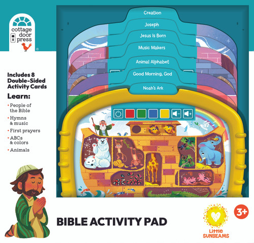 Bible Stories Early Learning Activity Pad (Little Sunbeams) by Cottage Door Press, Hana Augustine, Christian Cullen, 9781646386727