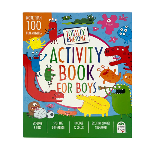 Totally Awesome Activity Book for Boys by Cottage Door Press, 9781646384495