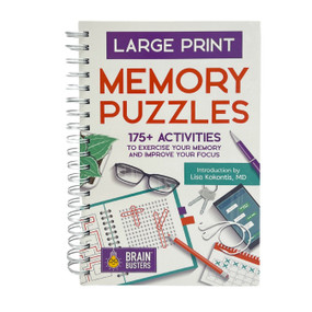 Large Print Memory Puzzles by Parragon Books, 9781646385034