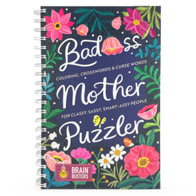 Bad*ss Mother Puzzler by Olivia Gibbs, Parragon Books, 9781646389131