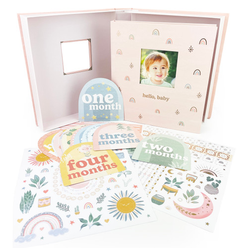 Hello, Baby (Pink) (Keepsake Memory Book) by Rose Halsey, Parragon Books, 9781646389148