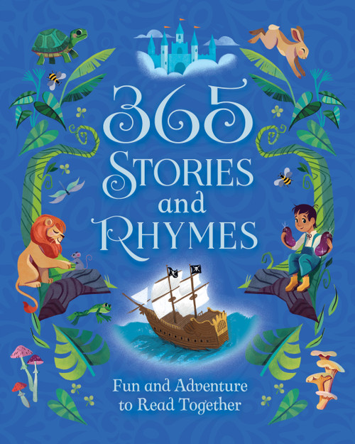 365 Stories and Rhymes Treasury Blue (Fun and Adventure to Read Together) by Cottage Door Press, Diane Dannefeldt, 9781646389162