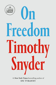 On Freedom - 9798217014286 by Timothy Snyder, 9798217014286
