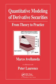 Quantitative Modeling of Derivative Securities (From Theory To Practice) by Marco Avellaneda, Peter Laurence, 9780367579142