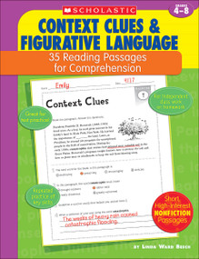 35 Reading Passages for Comprehension: Context Clues & Figurative Language (35 Reading Passages for Comprehension) by Linda Ward Beech, Linda Beech, 9780439554107