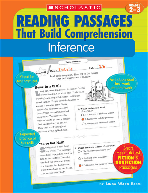 Reading Passages That Build Comprehension: Inference by Linda Ward Beech, Linda Beech, 9780439554244