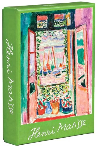 teNeues - Notecards: Henri Matisse, Notecard Box, Blank Inside, 20 Full Color Notecards with 20 Classic White Envelopes, Gift Box, Magnetic Enclosure by teNeues, 9781623256036
