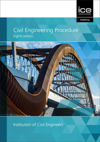 Civil Engineering Procedure by Institute of Civil Engineers, 9780727764270
