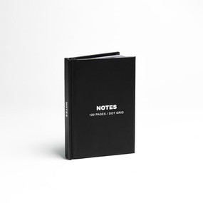 teNeues - Mini Notebook Hardcover - 120 Dot-Grid Pages with Lay Flat Binding, Classic Black: Mini NotebookBlack Mini Notebook (Mini Notebook) by teNeues Publishing, 9781623259488