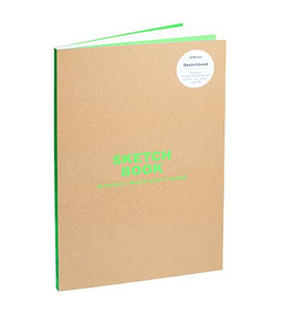 teNeues - Sketchbook Large Format - 50 White Kraft Pages, Lay Flat Binding, Kraft and Neon Green: Sketchbook (Sketchbook) by teNeues Publishing, 9781623259495
