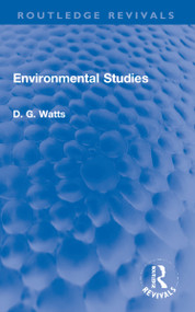 Environmental Studies - 9781032270302 by D. G. Watts, 9781032270302