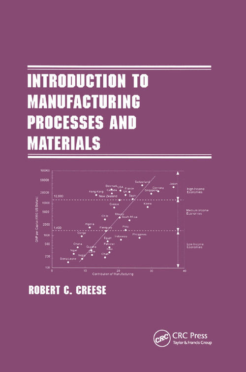 Introduction to Manufacturing Processes and Materials by Robert Creese, 9780367399894