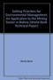 Setting Priorities for Environmental Management (An Application to the Mining Sector in Bolivia) by Wendy Ayres, Kathleen Anderson, David Hanrahan, 9780821341667