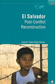 El Salvador (Post-Conflict Reconstruction) by John Eriksson, 9780821346839