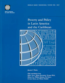 Poverty and Policy in Latin America and the Caribbean by Quentin Wodon, 9780821347546